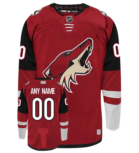 Arizona Coyotes Home Burgundy Team Jersey