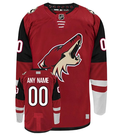 Arizona Coyotes Home Burgundy Team Jersey