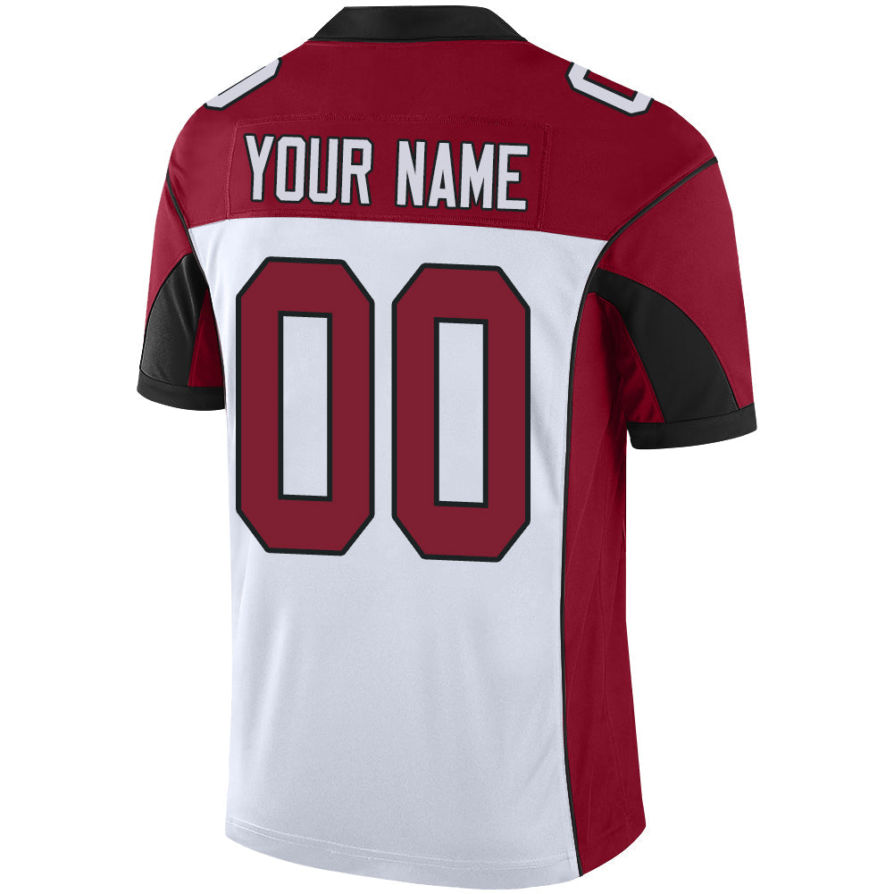 Custom Arizona Cardinal Men's American White Stitched Football Jerseys