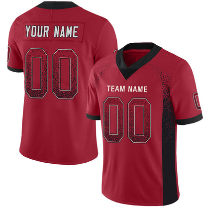 Custom A.Falcon Stitched American Football Jerseys Personalize Birthday Gifts Red Jersey