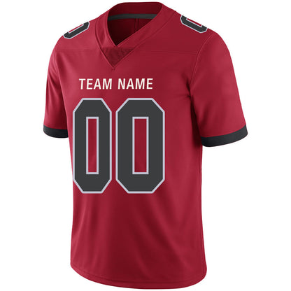 Custom A.Falcon Stitched American Football Jerseys Personalize Birthday Gifts Red Jersey