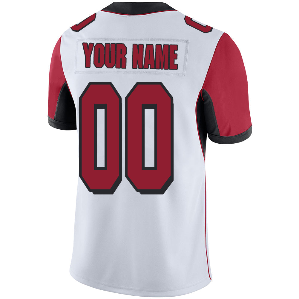 Custom A.Falcon Stitched American Jerseys Personalize Birthday Gifts White Football Jersey