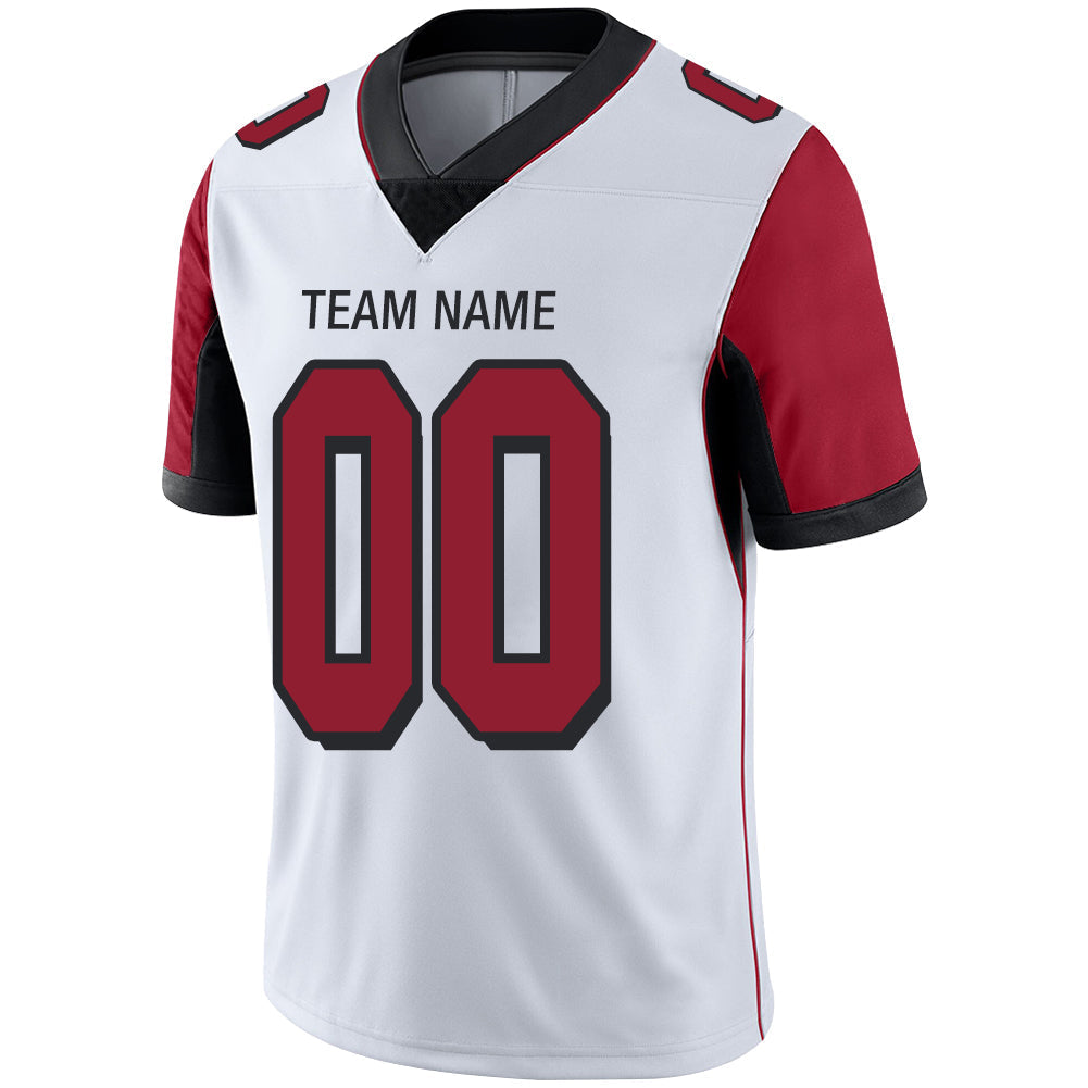 Custom A.Falcon Stitched American Jerseys Personalize Birthday Gifts White Football Jersey