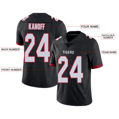 Custom A.Falcon Stitched American Football Jerseys Personalize Birthday Gifts Black Jersey