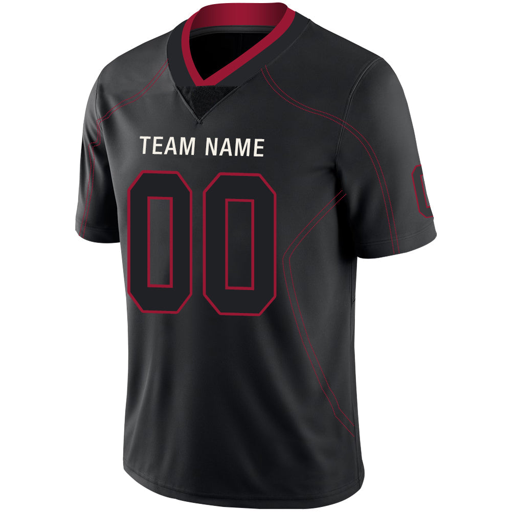 Custom A.Falcon Stitched American Football Jerseys Personalize Birthday Gifts Black Jersey