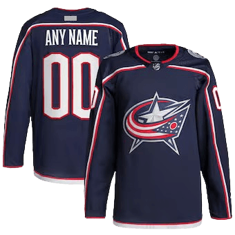 Columbus Blue Jackets Home Navy Team Jersey