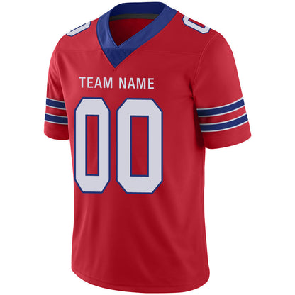 Custom Buffalo  Bills Stitched American Football Jerseys Personalize Birthday Gifts Red Jersey