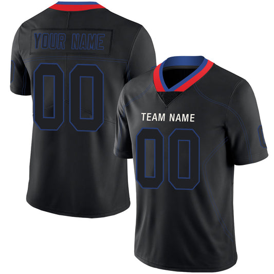 Custom Buffalo  Bills Stitched American Football Jerseys Personalize Birthday Gifts Black Jersey