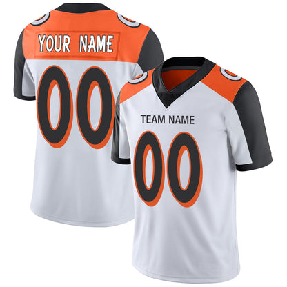 Custom C.Bengal Stitched American Football Jerseys Personalize Birthday Gifts White Jersey