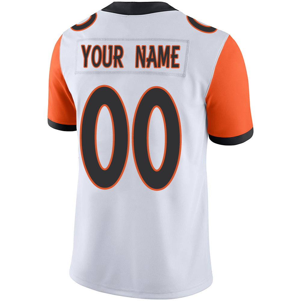 Custom C.Bengal Stitched American Football Jerseys Personalize Birthday Gifts White Jersey