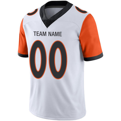 Custom C.Bengal Stitched American Football Jerseys Personalize Birthday Gifts White Jersey