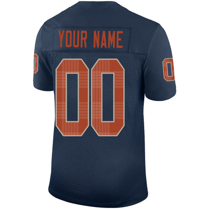 Custom C.Bengal Stitched American Football Jerseys Personalize Birthday Gifts Navy Jersey