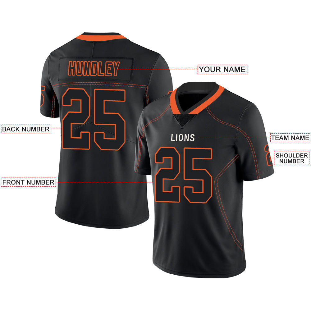 Custom C.Bengal Stitched American Football Jerseys Personalize Birthday Gifts Black Jersey