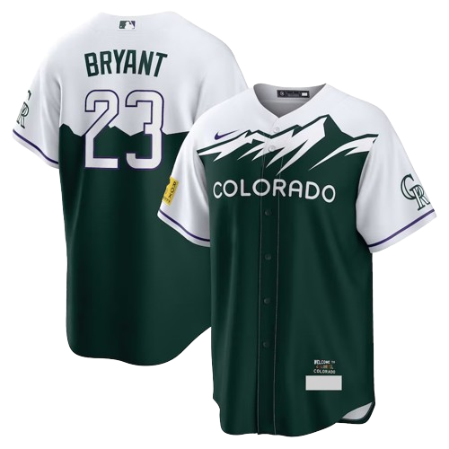 Colorado Rockies Green City Connect Team Jersey