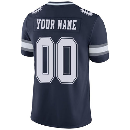 Custom Dallas Cowboys American Men's Youth And Women Stitched Navy Football Jerseys Personalize Birthday Gifts Jerseys