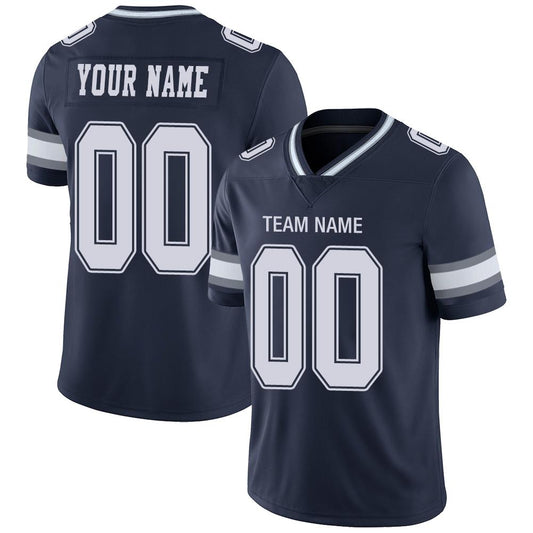 Custom Dallas Cowboys American Men's Youth And Women Stitched Navy Football Jerseys Personalize Birthday Gifts Jerseys