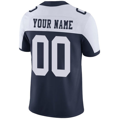 Custom Dallas Cowboys American Men's Youth And Women Stitched Navy Football Jerseys Personalize Birthday Gifts Jerseys