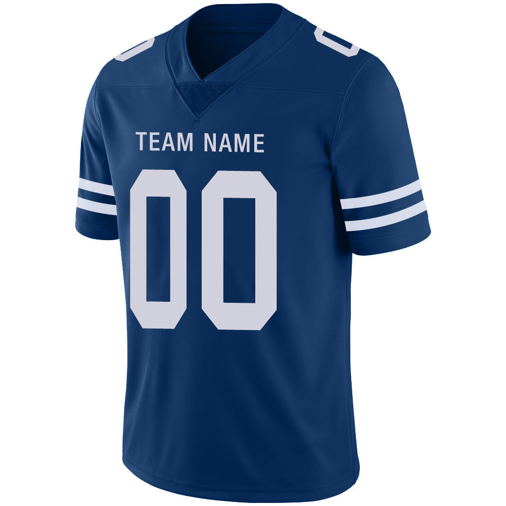 Custom Dallas Cowboys Stitched American Football Jerseys Personalize Birthday Gifts Blue Jersey