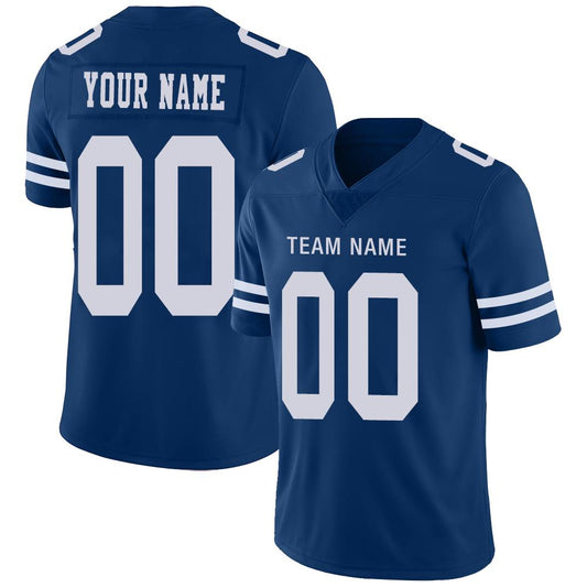 Custom Dallas Cowboys American Men's Youth And Women Stitched Blue Football Jerseys Personalize Birthday Gifts Jerseys