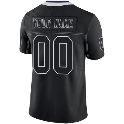 Custom Dallas Cowboys Stitched American Football Jerseys Personalize Birthday Gifts Black Jersey