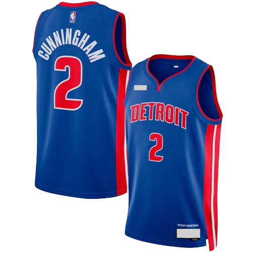 Detroit Pistons Blue Icon Edition Jersey