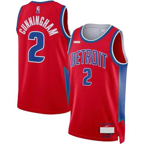 Detroit Pistons Red City Edition Jersey