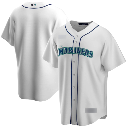 Seattle Mariners White Home Team Jersey