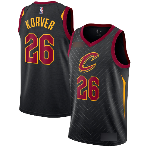 Cleveland Cavaliers Black Team Jersey - Statement Edition