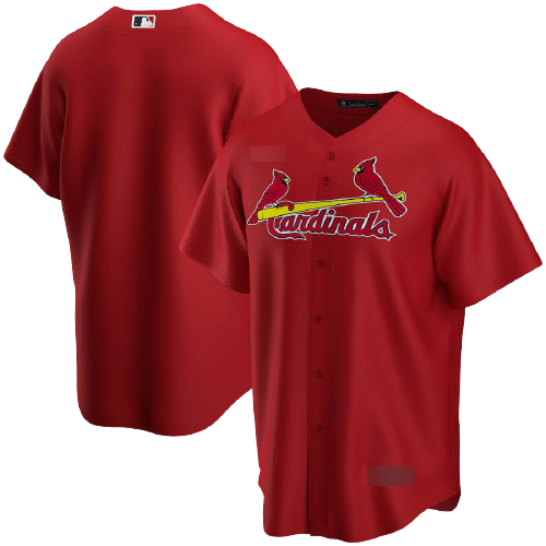 St. Louis Cardinals Red Alternate Team Jersey