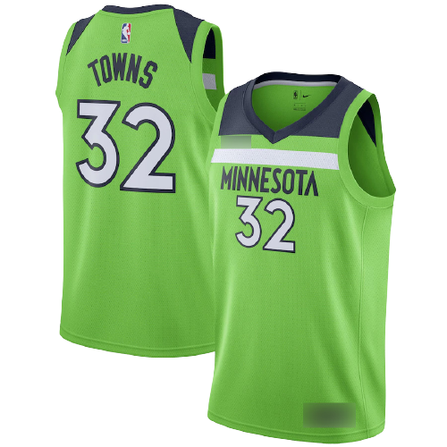 Minnesota Timberwolves Green Team Jersey