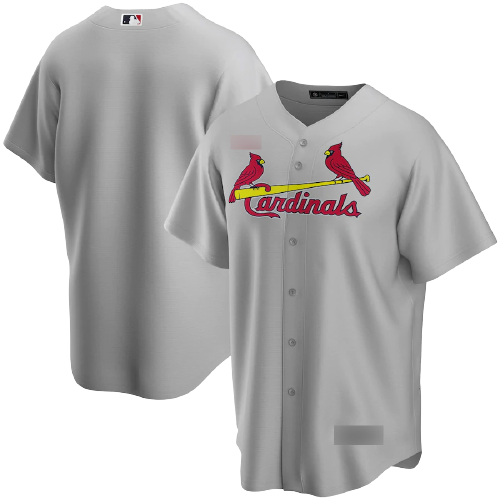 St. Louis Cardinals Gray Road Team Jersey