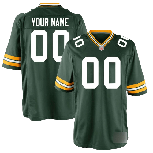 Green Bay Packers Home Green Team Jersey