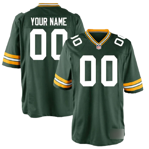 Green Bay Packers Home Green Team Jersey