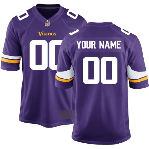 Minnesota Vikings Home Purple Team Jersey