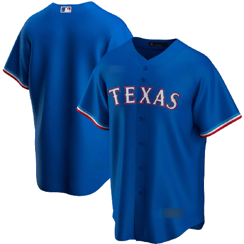 Texas Rangers Royal Alternate Team Jersey