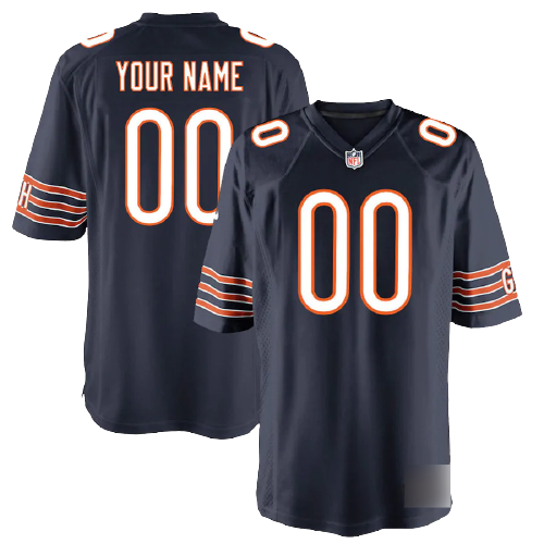 Chicago Bears Home Navy Team Jersey