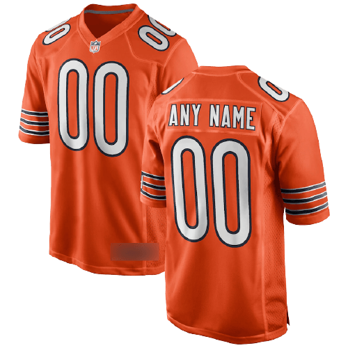 Chicago Bears Orange Alternate Team Jersey