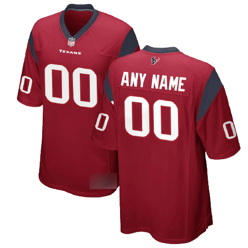 Houston Texans Red Alternate Team Jersey