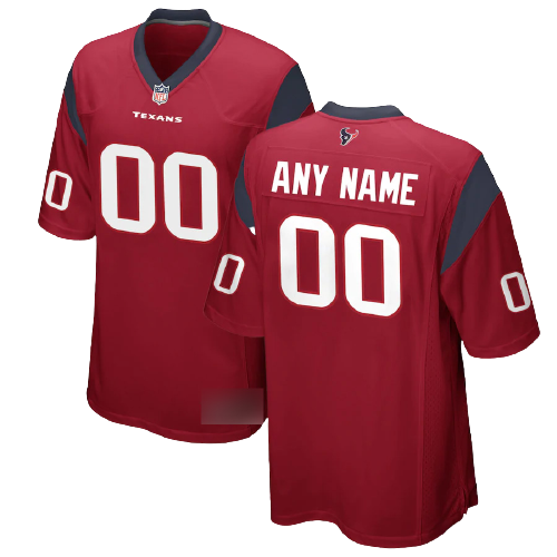 Houston Texans Red Alternate Team Jersey