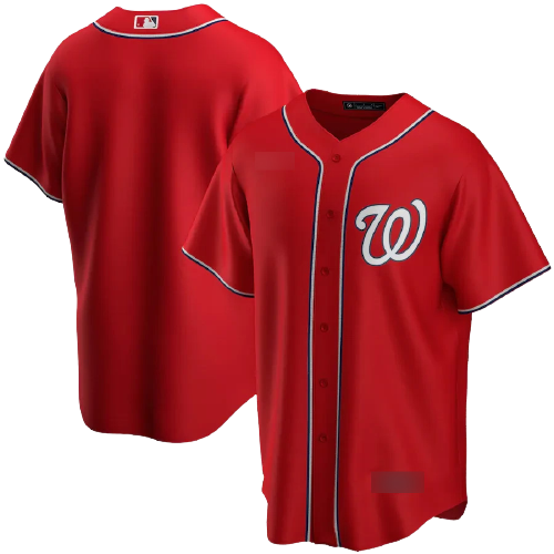 Washington Nationals Red Alternate Team Jersey