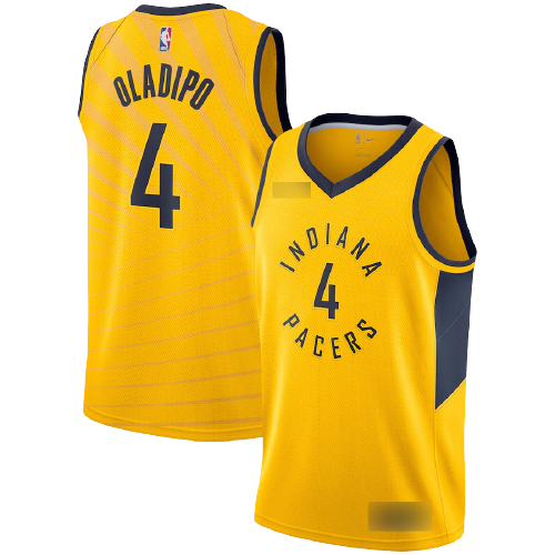 Indiana Pacers Gold Team Jersey