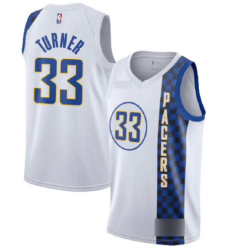 Indiana Pacers White Team Jersey