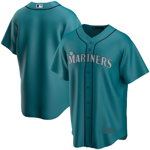 Seattle Mariners Aqua Alternate Team Jersey