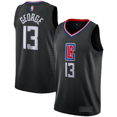 Los Angeles Clippers Black Team Jersey - Statement Edition