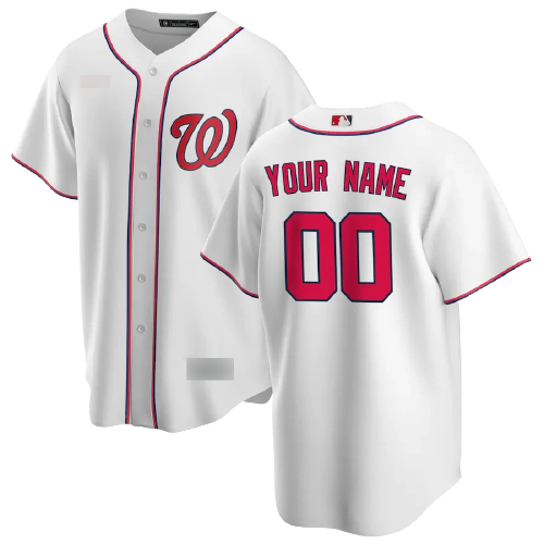 Washington Nationals White Home Team Jersey