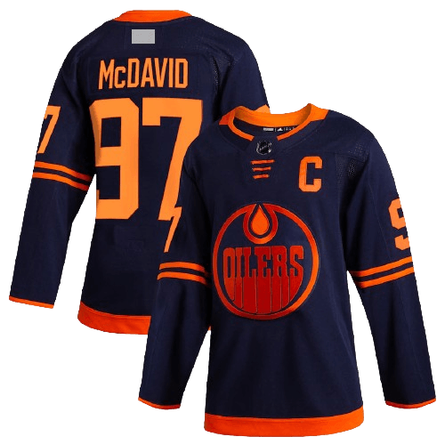 Edmonton Oilers Navy Alternate Team Jersey