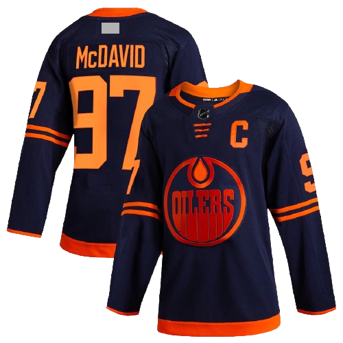 Edmonton Oilers Navy Alternate Team Jersey