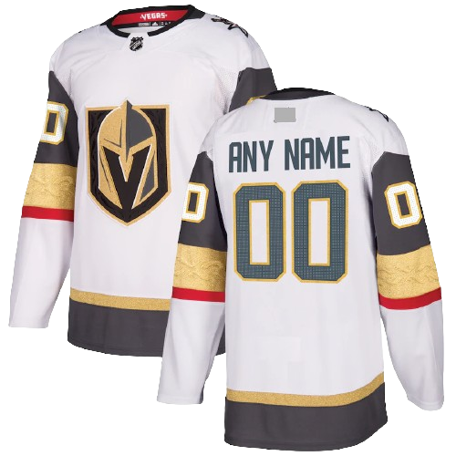 Vegas Golden Knights Away White Team Jersey