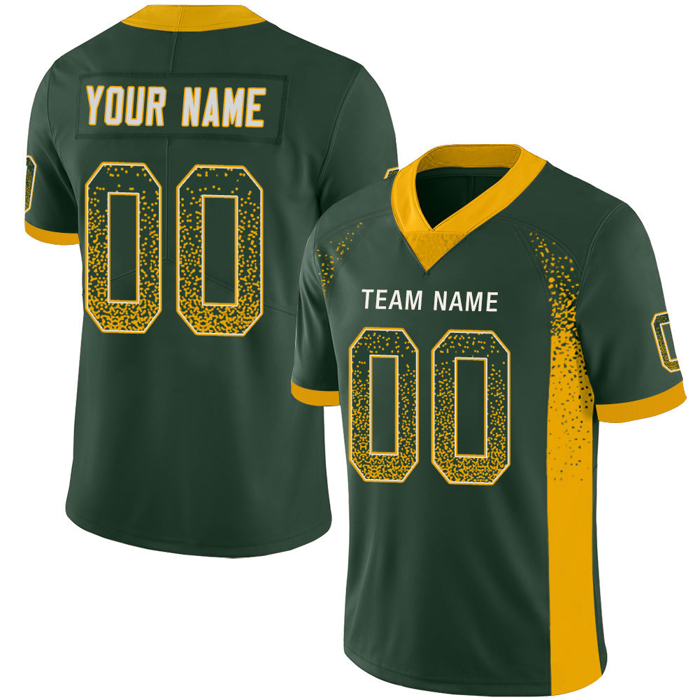 Custom Green Bay PackersPackers Stitched American Football Jerseys Personalize Birthday Gifts Green Jersey