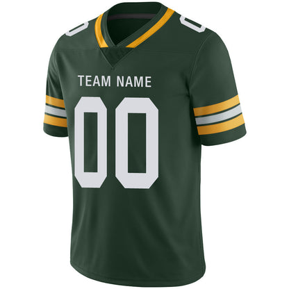 Custom Green Bay PackersPackers Stitched American Football Jerseys Personalize Birthday Gifts Green Jersey